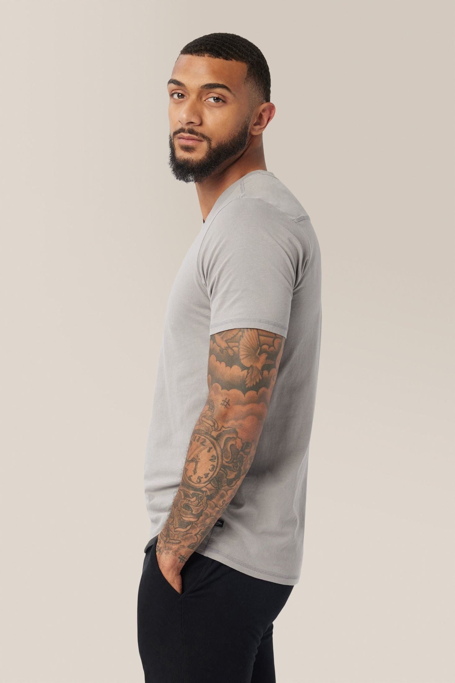 Victory V-Notch Tee | Premium Cotton Jersey