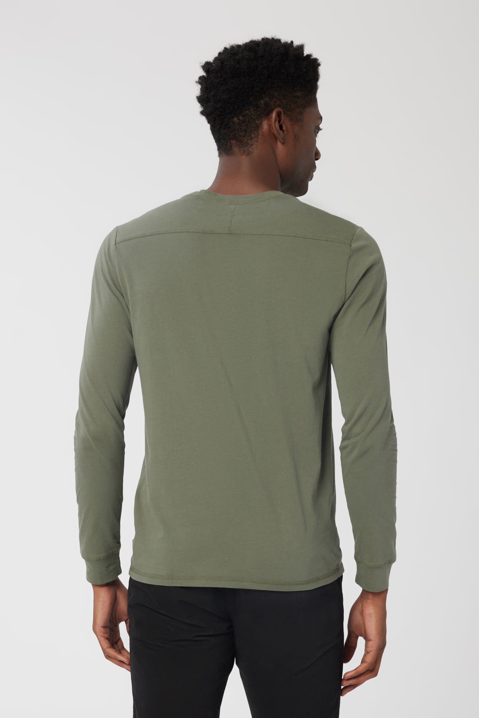 Slim Fit Crew Tee | Premium Cotton Jersey