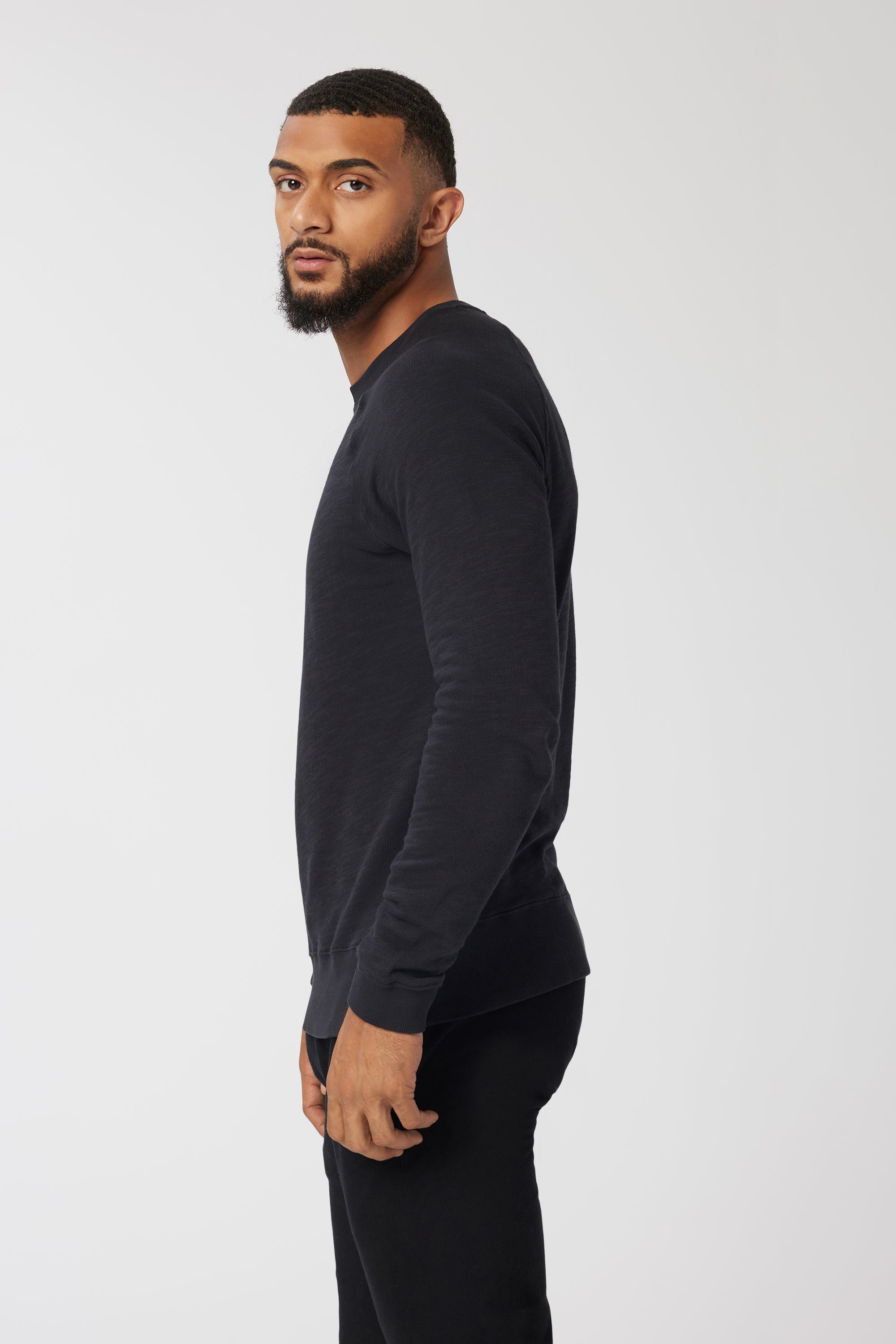 Varsity Crew Tee | Cotton
