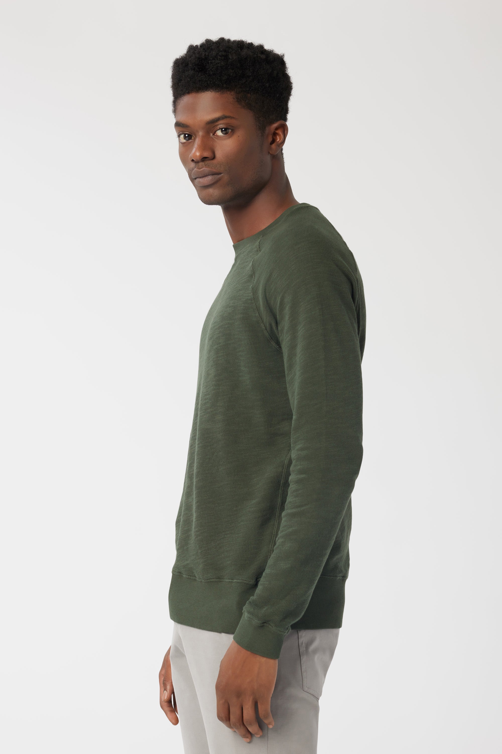 Varsity Crew Tee | Cotton