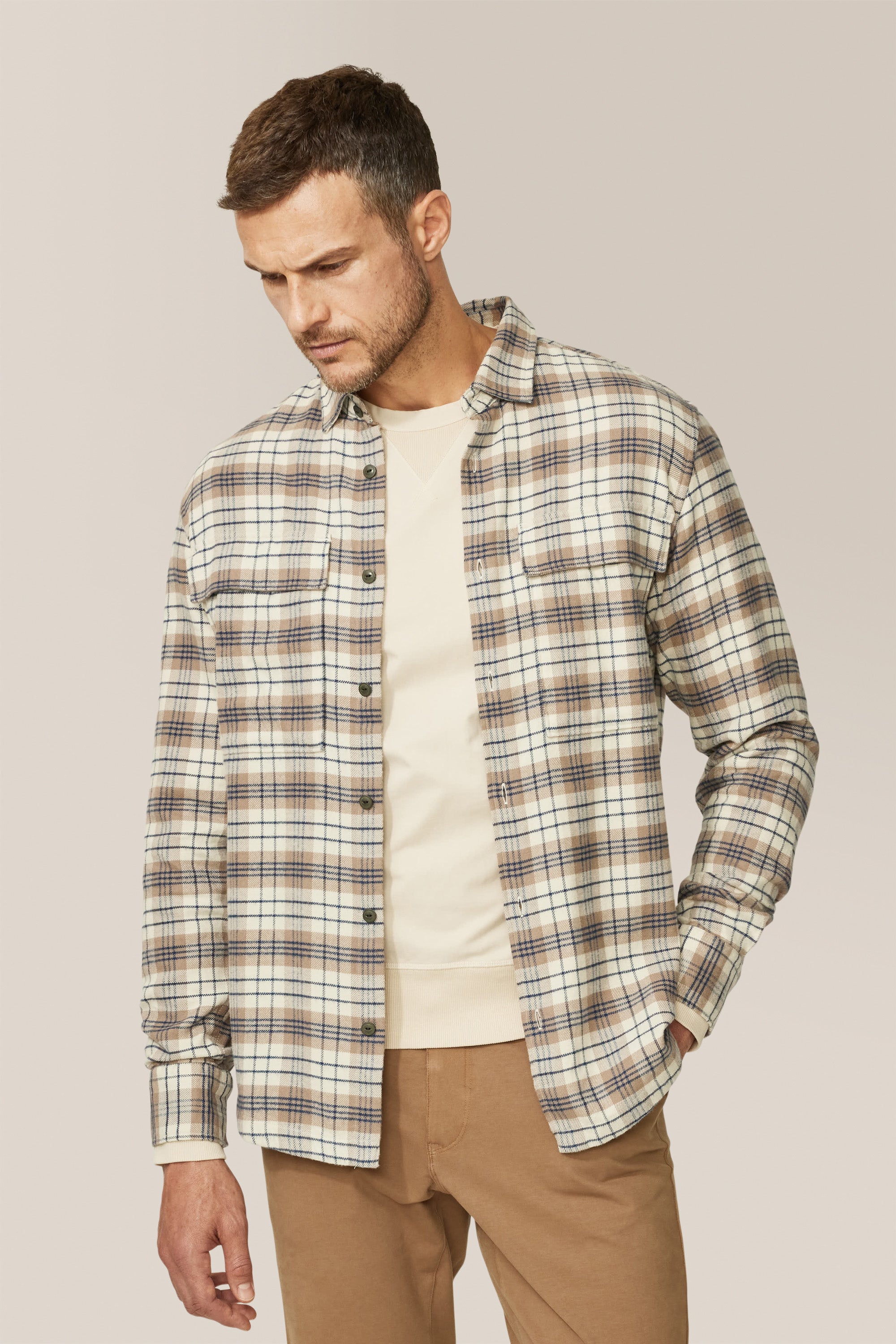 Stadium Shirt Jacket | Responsible Cotton Flannel