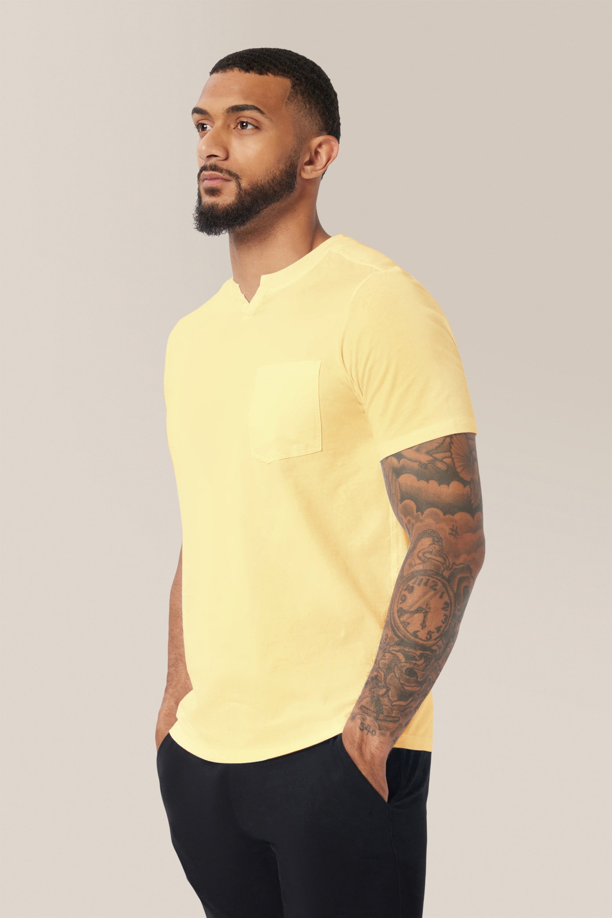 Victory V-Notch Tee | Premium Cotton Jersey