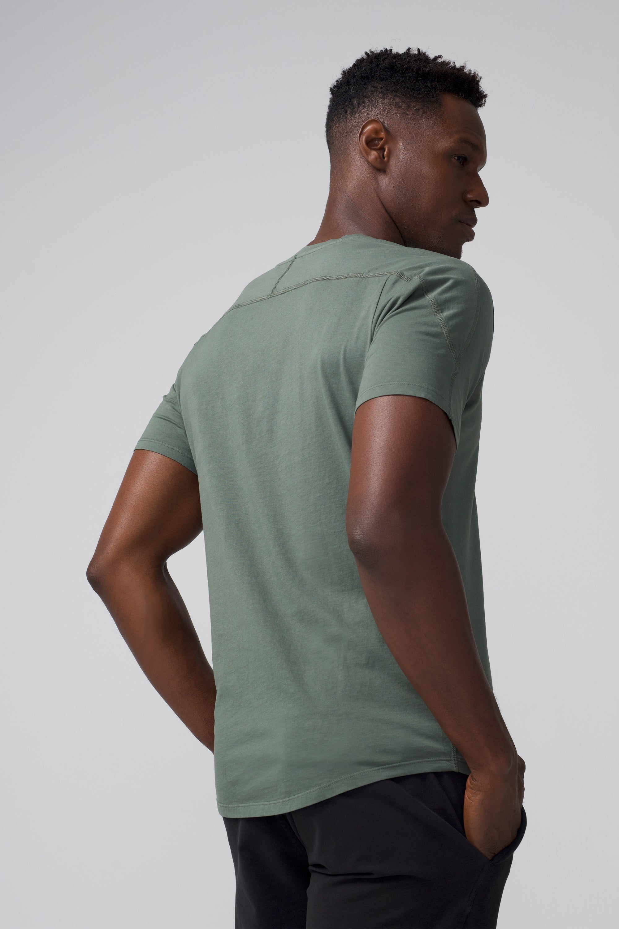 Slim Fit Victory V-Notch | in Premium Cotton Jersey