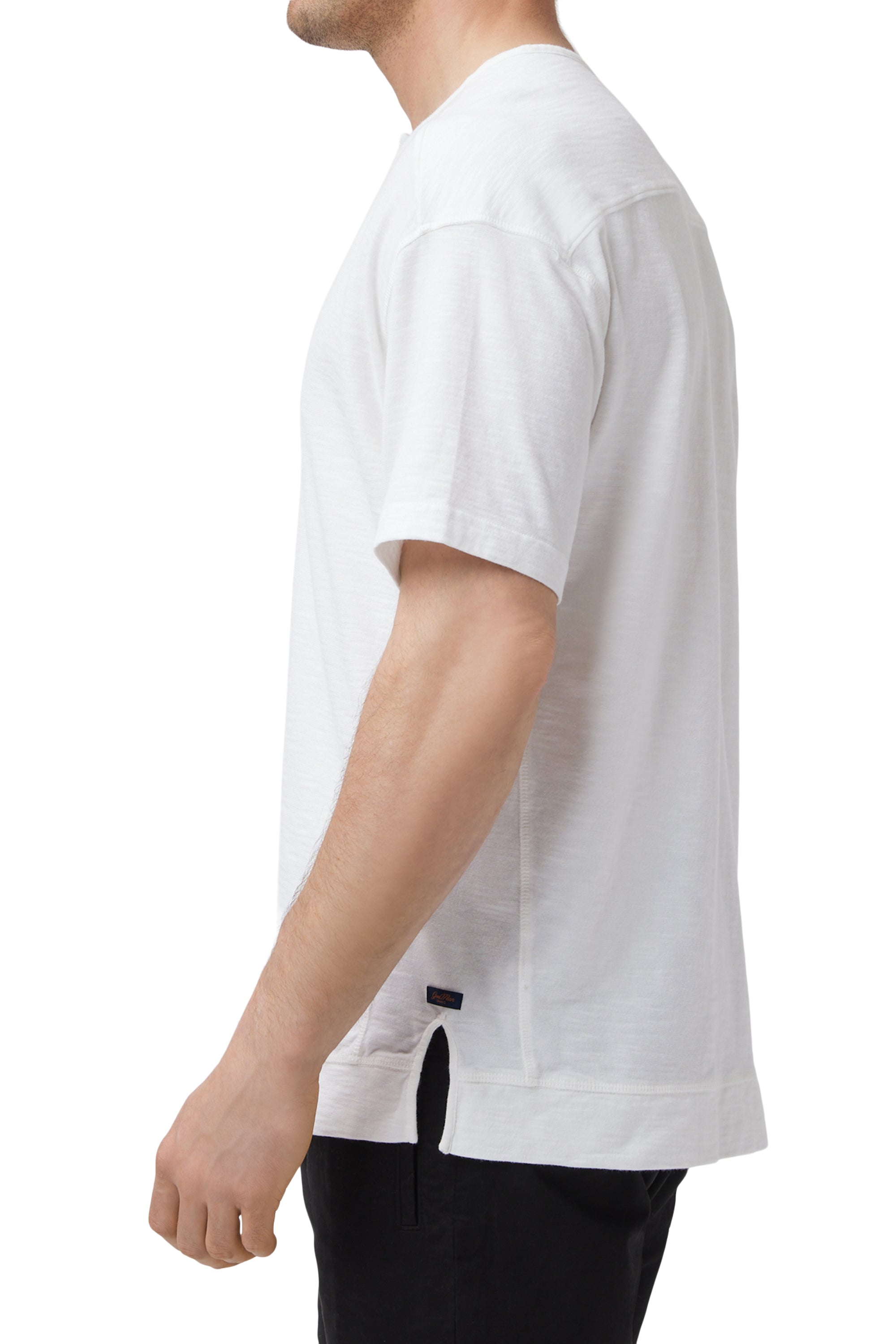 Short Sleeve Henley | Soft Slub Jersey