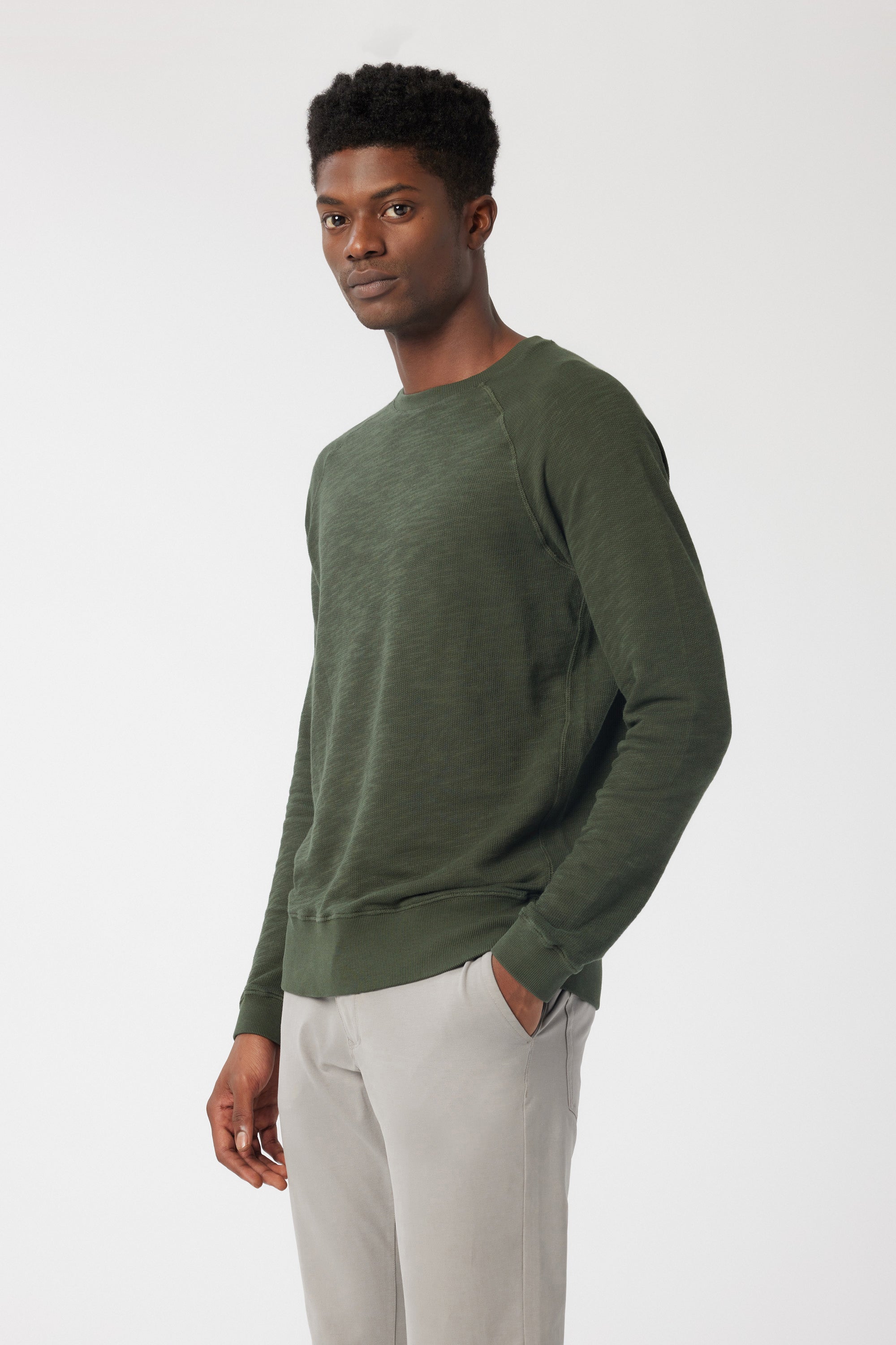 Varsity Crew Tee | Cotton