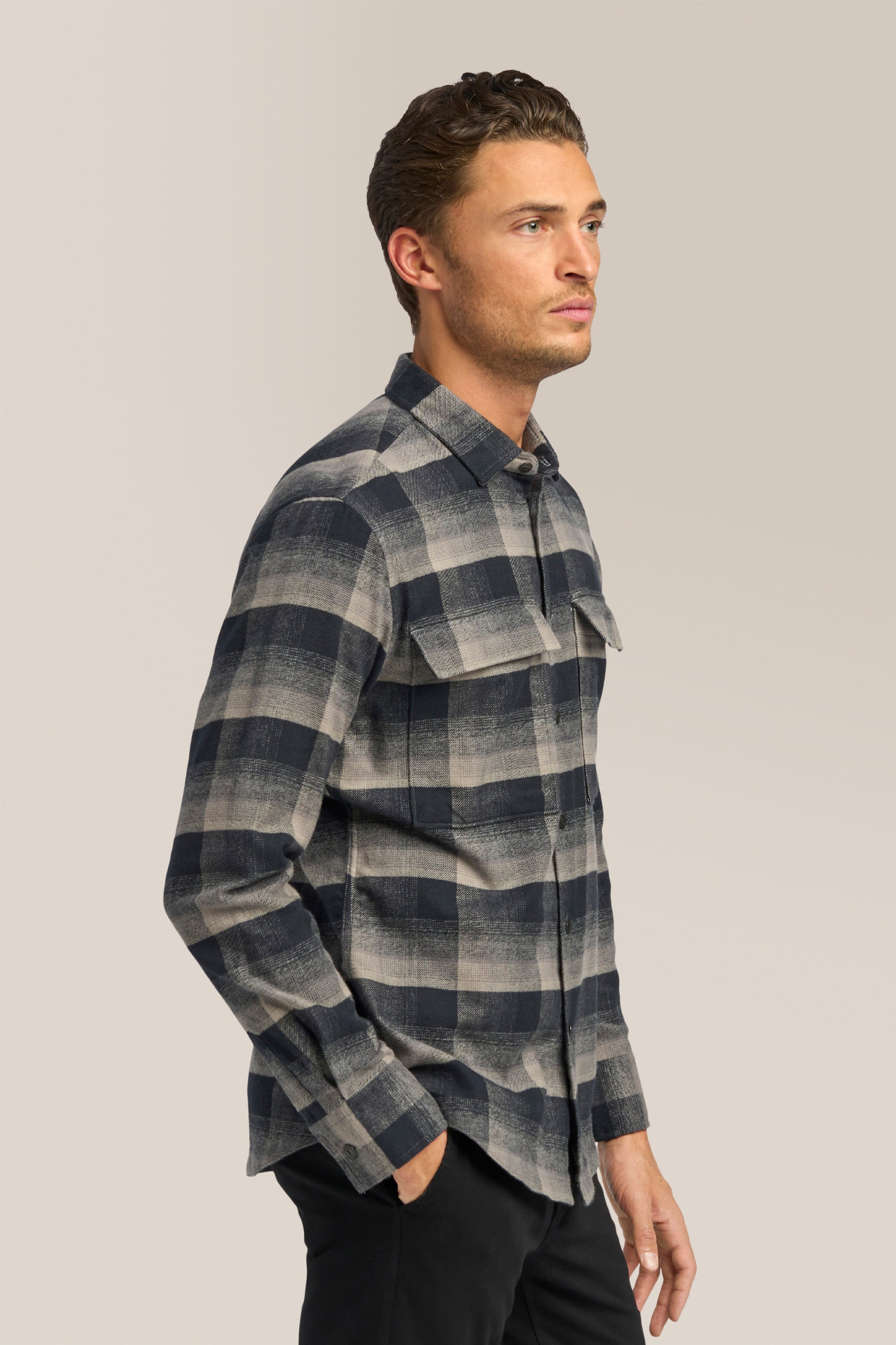 Stadium Shirt Jacket | Responsible Cotton Flannel