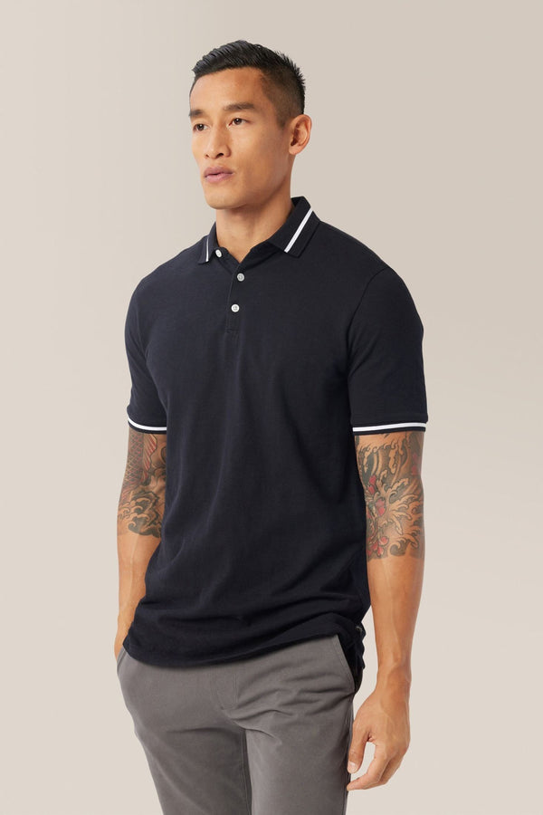 Match Point Polo | Soft Slub Jersey